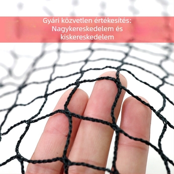 Badminton háló – Polipropilén kötés nélküli háló, Márka Aerobics, Nyomtatott logó, Testreszabás elérhető, Alkalmas badmintonhoz, tenishez és más labdajátékokhoz