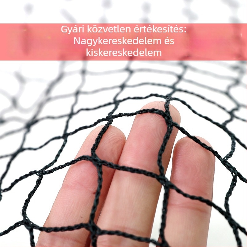 Badminton háló – Polipropilén kötés nélküli háló, Márka Aerobics, Nyomtatott logó, Testreszabás elérhető, Alkalmas badmintonhoz, tenishez és más labdajátékokhoz
