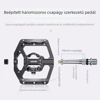 ROCES CX-156 Alumíniumötvözet Pedálok MTB kerékpárhoz csapágyakkal