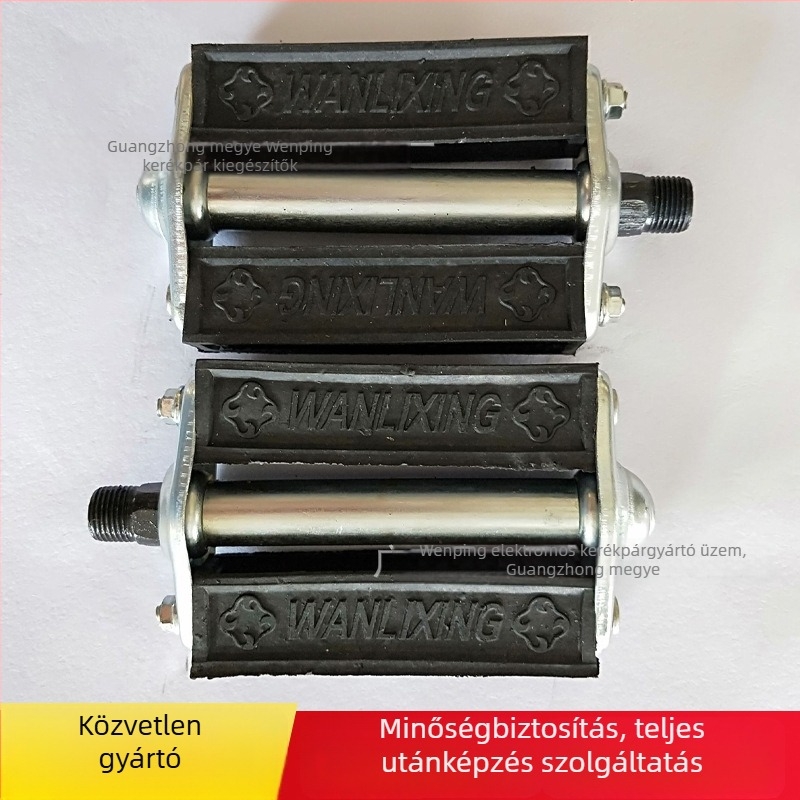 Yifan kerékpárpedál, Modell 28, Vasból készült, Kompatibilis kerékpárokkal