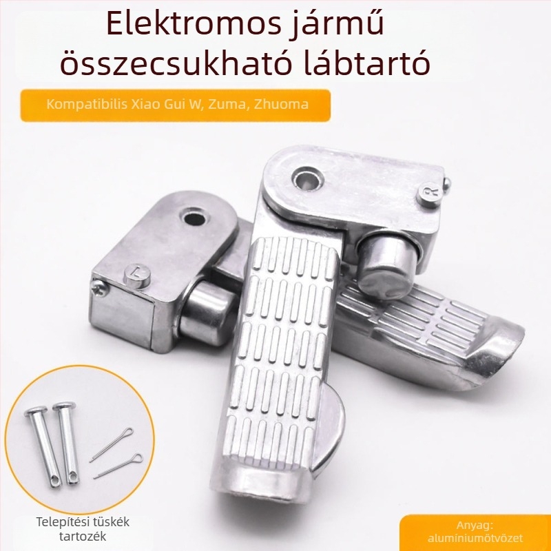 Mojielong Hátsó pedál alumínium ötvözetből elektromos autókhoz és motorkerékpárokhoz, galvanizálás