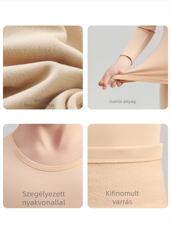 Lányok balettalapréteg felső fleece-béléssel téli edzésekhez, 3–8 éveseknek