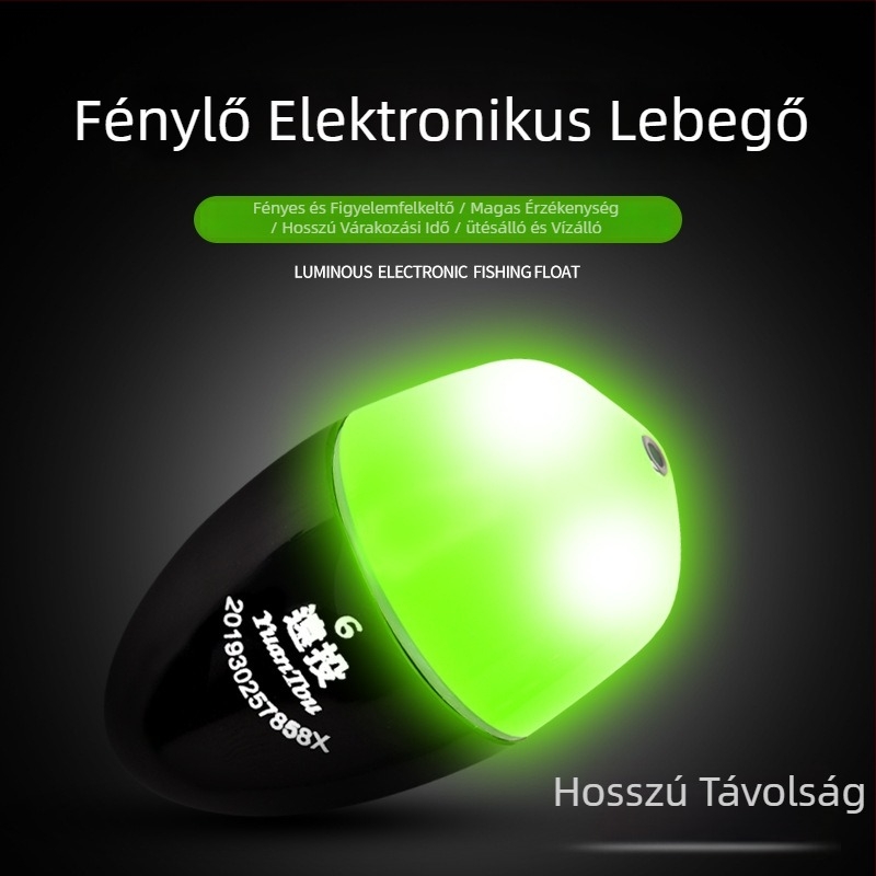 Xintao sziklához használható horgász úszó – ABS műanyag, foszforeszkáló, éjszakai horgászathoz, ütésálló