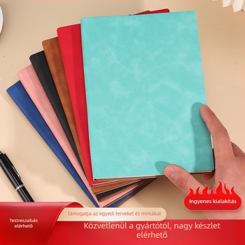 Start Macro notesz PU bőr borítóval, drótos kötés, Dowling papír 80gsm