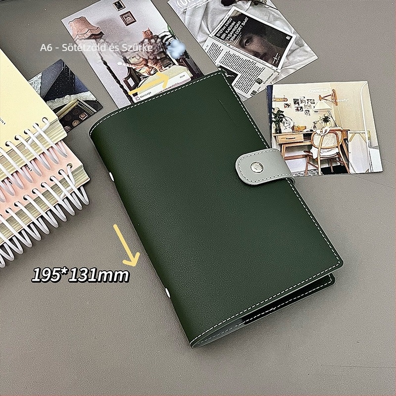 Binder-kötéses jegyzetfüzet, Creative Trends stílus, Hong Kong Letter márka, kötés: Binder binding, borító anyaga: Other