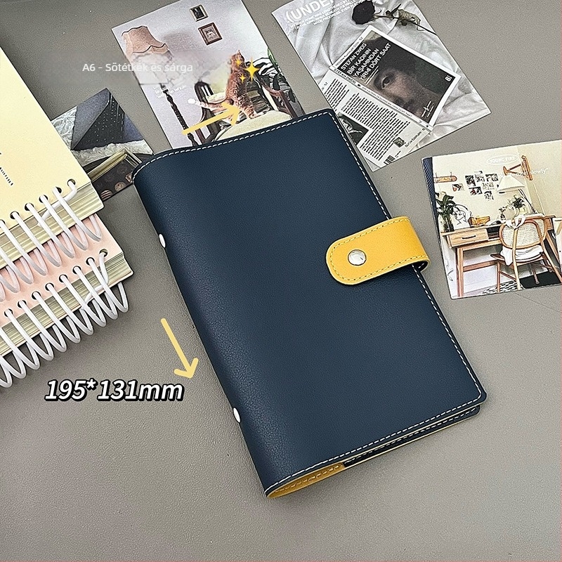 Binder-kötéses jegyzetfüzet, Creative Trends stílus, Hong Kong Letter márka, kötés: Binder binding, borító anyaga: Other