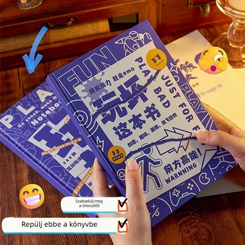 Jegyzetfüzet Hewu — French-fold kötés, Dowling papír, 80 g, 100 oldal