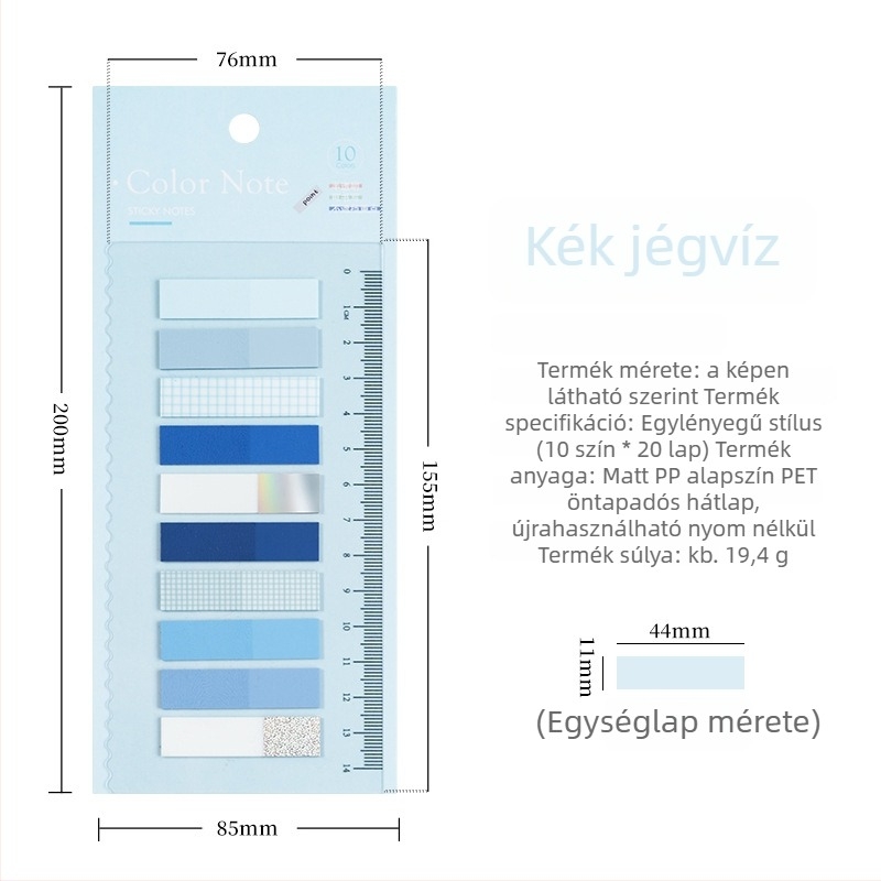 Európai stílusú retro Morandi PET index matricák szétválasztókhoz, öntapadós, 200 oldal belseje, DIY indikátor