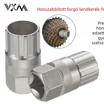 Fém flywheel hüvely mountain bike-hoz — szerelés és szétszerelés, hosszított hüvely