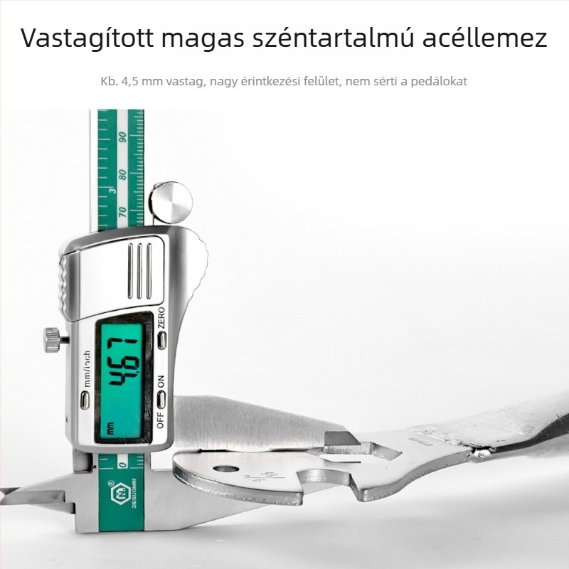 Hegyi kerékpár pedálkulcs – acélból készült eszköz az elülső és a hátsó tengely levételéhez, márka Linding