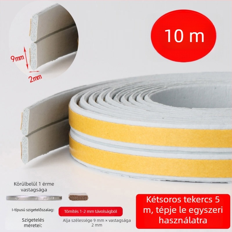 DEI modell Ablakszéli hézagtömítő szalag, Windows használathoz, Típus: Egyéb, Feldolgozási mód: Egyéb