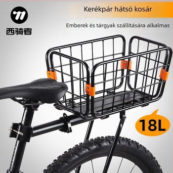 West Rider hátsó kerékpárkosár hegyi kerékpárhoz – alumíniumötvözet