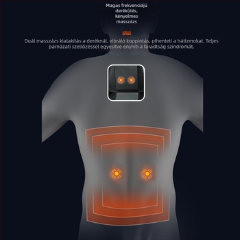 Autó szellőztető üléshuzat ventilátorral – univerzális ötüléses illesztés, lélegző, Anyag: Egyéb
