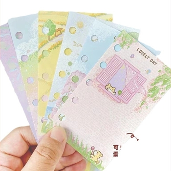 Princess Lark ragasztós jegyzetek – kedves stílus, általános papír, nyomtatás, Ruby márka