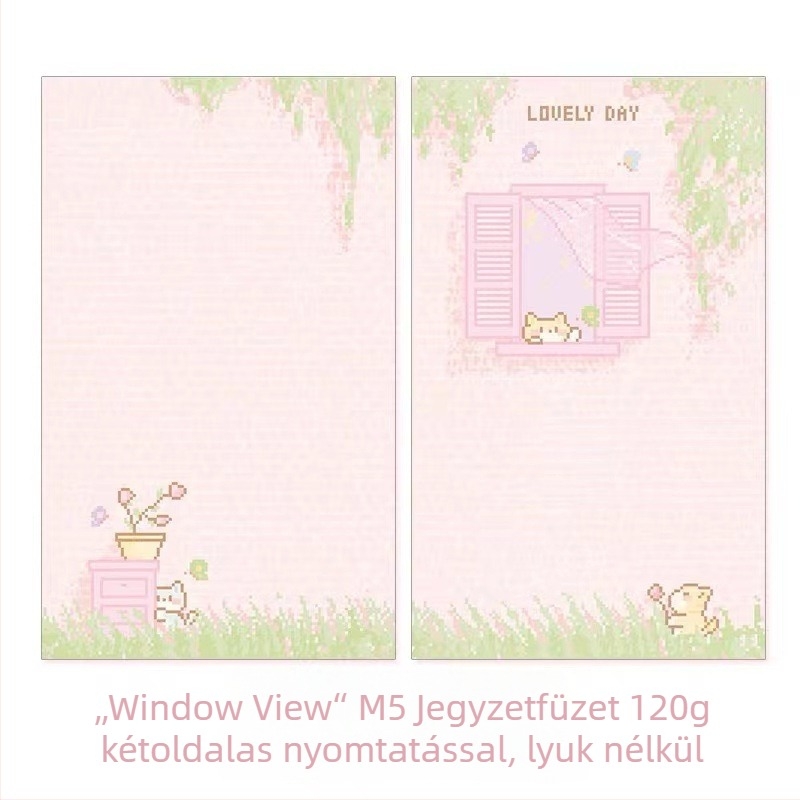 Princess Lark ragasztós jegyzetek – kedves stílus, általános papír, nyomtatás, Ruby márka