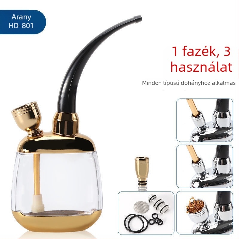 Akrilcső levehető és mosó dizájnnal, hordozható, három üzemmódú szűrőszáj