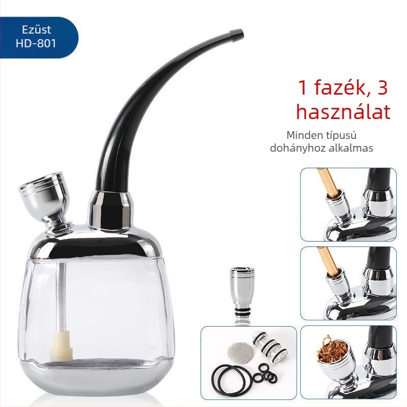 Akrilcső levehető és mosó dizájnnal, hordozható, három üzemmódú szűrőszáj