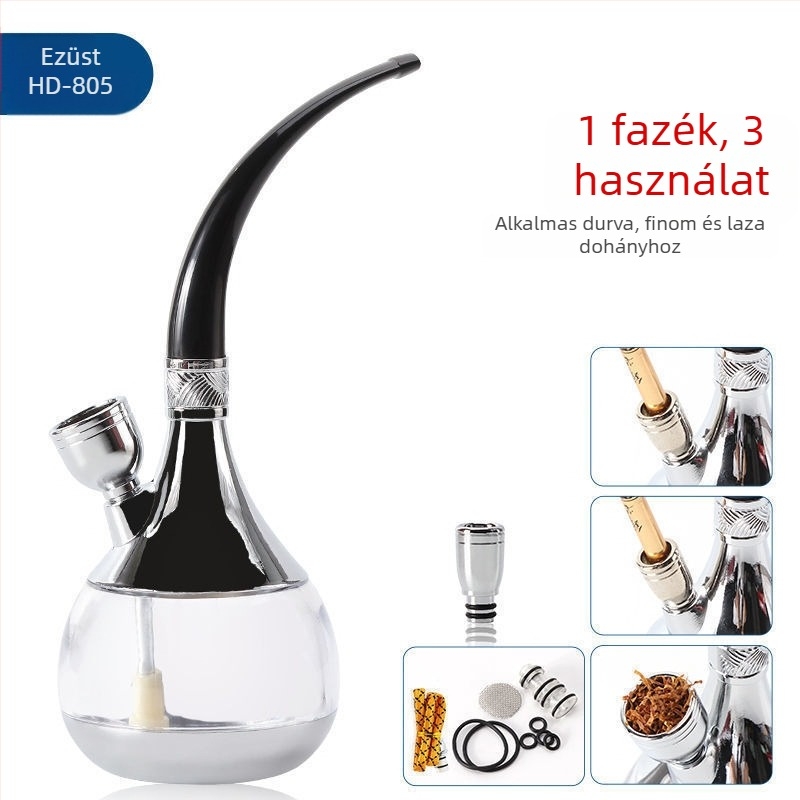 Akrilcső levehető és mosó dizájnnal, hordozható, három üzemmódú szűrőszáj