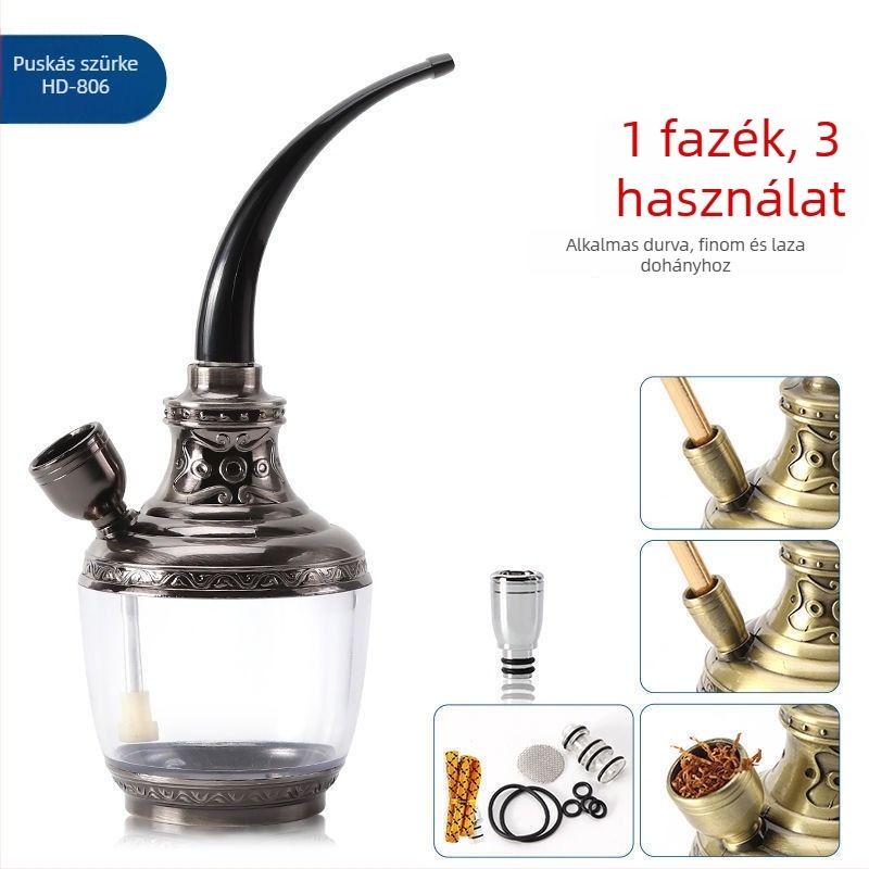 Akrilcső levehető és mosó dizájnnal, hordozható, három üzemmódú szűrőszáj