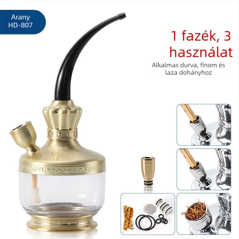 Akrilcső levehető és mosó dizájnnal, hordozható, három üzemmódú szűrőszáj