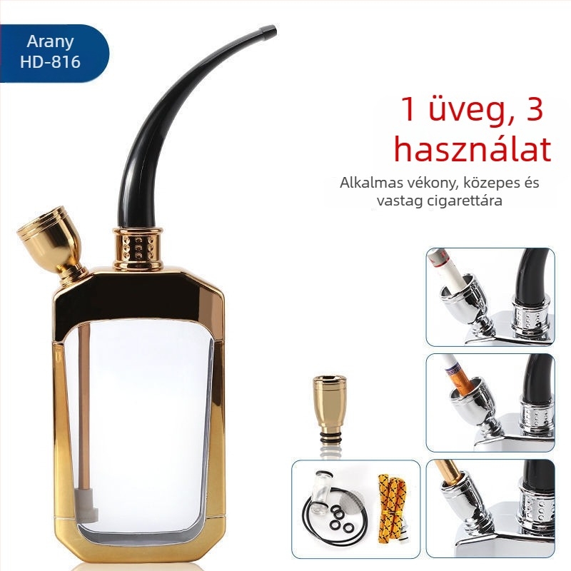 Akrilcső levehető és mosó dizájnnal, hordozható, három üzemmódú szűrőszáj