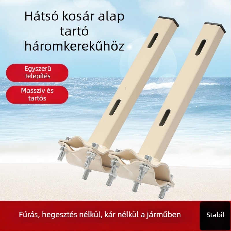 Hátsó kosár módosító tartó, fém, márka: más