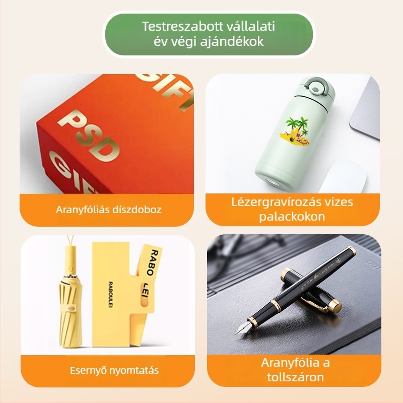 Üzleti célú vékony vonalas notesz, műbőr borító, drótkötés, 50–100 oldal, több színben