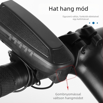 Elektromos kerékpárcsengő és síp – Hissuke, uniszex, gyerekeknek szóló modell, testreszabás elérhető