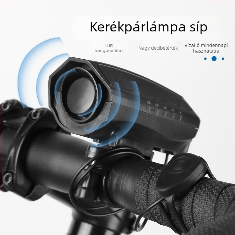 Elektromos kerékpárcsengő és síp – Hissuke, uniszex, gyerekeknek szóló modell, testreszabás elérhető