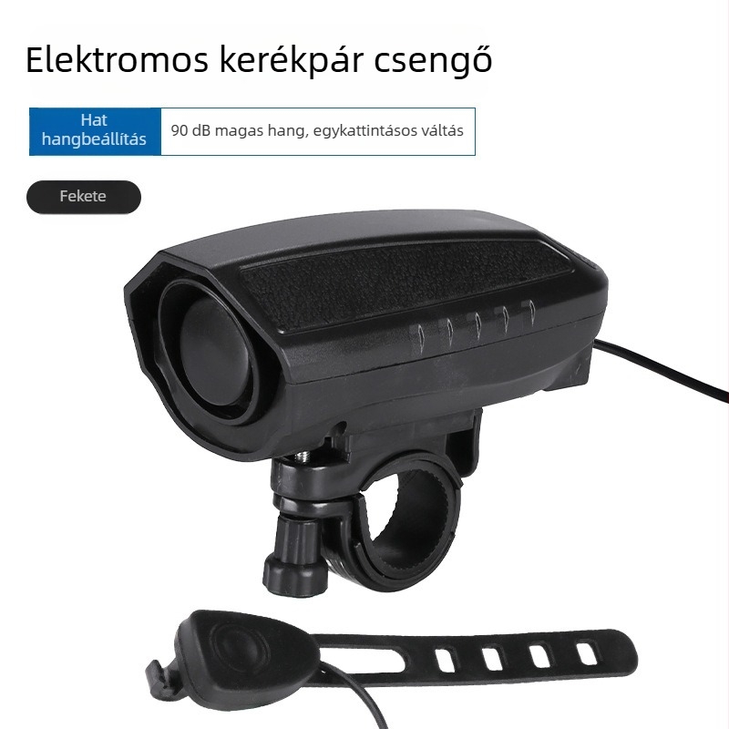 Elektromos kerékpárcsengő és síp – Hissuke, uniszex, gyerekeknek szóló modell, testreszabás elérhető