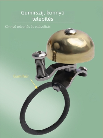 MOTSUV kerékpár csengő — réz, Road Bike Vintage Bell, Road Bike Retro Bell, Nem importált