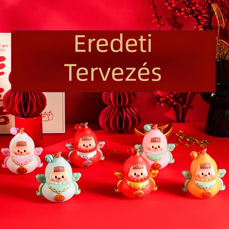 Kézi lámpa, tök alakú, világító, rajzfilmszerű stílus, Shu Tingxiang márka, injekciós öntéses gyártású