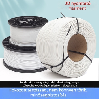 PETG 3D nyomtató filament szobrokhoz, kör alakú keresztmetszet