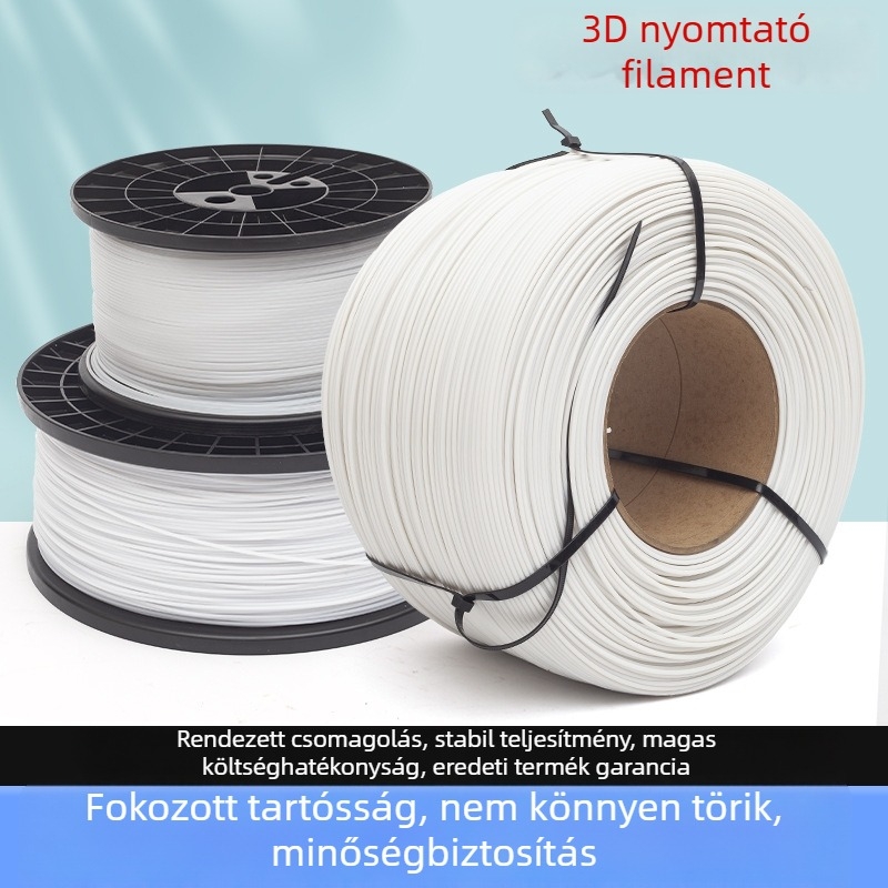 PETG 3D nyomtató filament szobrokhoz, kör alakú keresztmetszet