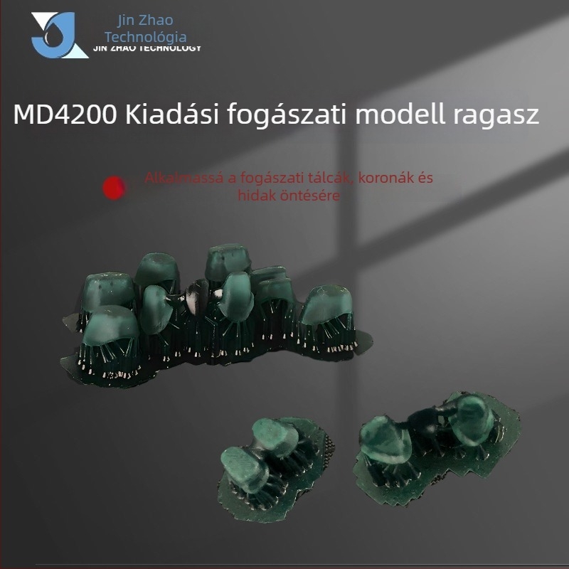 Jin Chao fénykötő fogászati modell 3D nyomtatáshoz használt gyanta, ortodontikus sorozat, felbontás 0,05 mm, LCD 405 nm