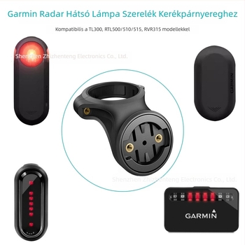 Kerékpár hátsó világítás tartója Garmin Varia RTL510 RTL515 RTL500 sorozathoz