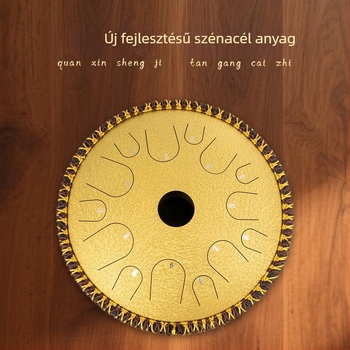 Lotusz Eterikus Acélnyelvű Ütőhangszer – 13 hangnem és 14 hangnem, kezdőknek, professzionális színvonalú kézi dob