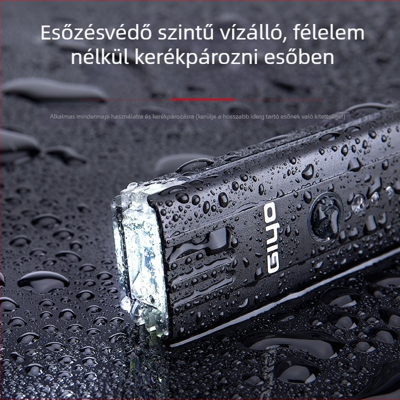 Kerékpár első lámpa USB töltésű, vízálló LR-EOS230