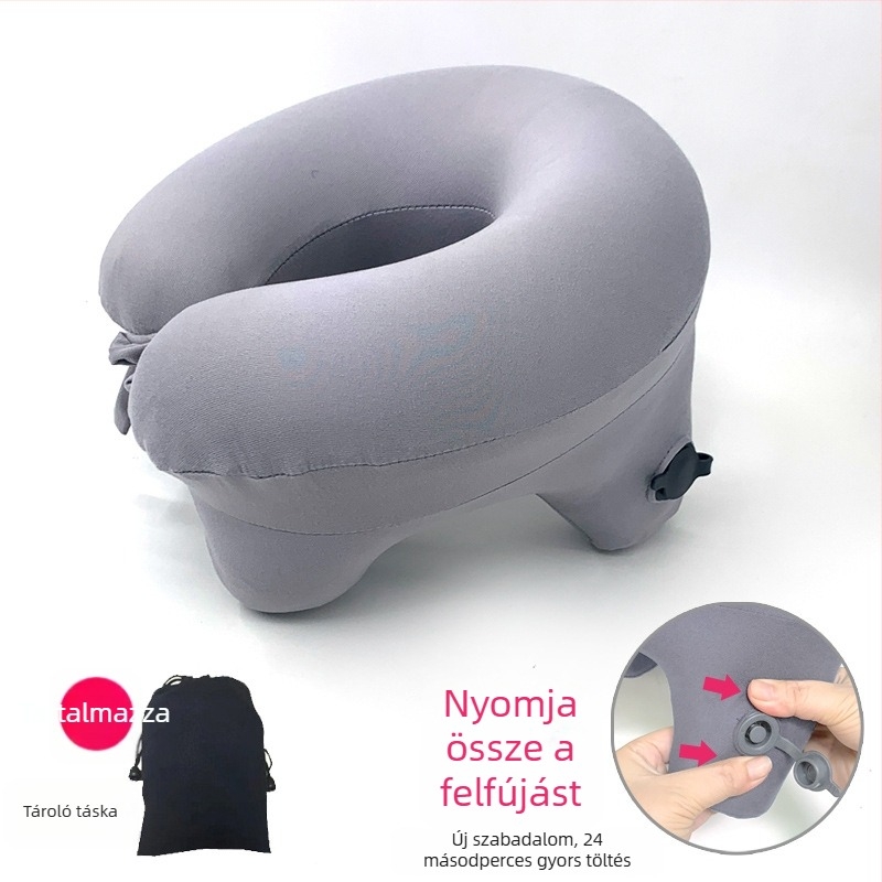 Felfújható alvópárna utazáshoz és íróasztalhoz – PVC, 0.2 kg, testreszabható magáncímke, egyszerű stílus