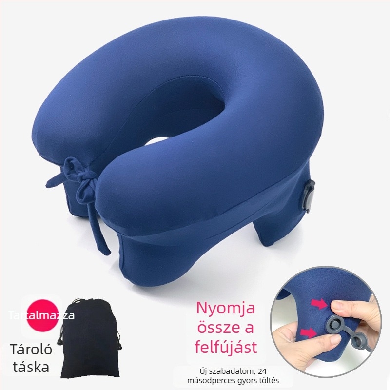 Felfújható alvópárna utazáshoz és íróasztalhoz – PVC, 0.2 kg, testreszabható magáncímke, egyszerű stílus