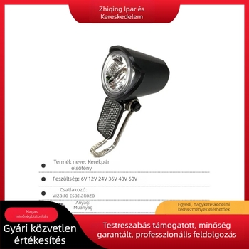 Robogó első LED fénye DH004 — Vízálló csatlakozó, csavaros rögzítés