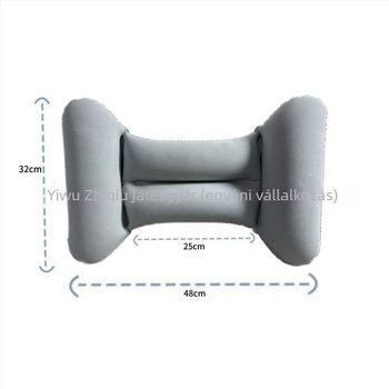 H alakú felfújható párna PVC+flocking bevonattal, Vastagság 0,18, Súly 70 g, Univerzális használat