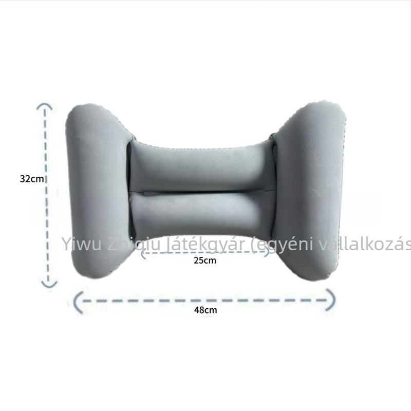 H alakú felfújható párna PVC+flocking bevonattal, Vastagság 0,18, Súly 70 g, Univerzális használat