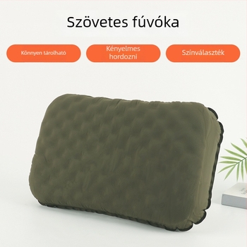 Felfújható utazópárna - ívelt nyak-támasz, 120 mm vastagság, 180 g tömeg, modell 169