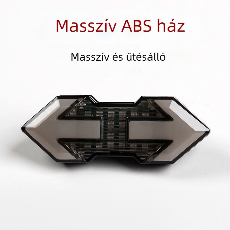 Távvezérlésű kerékpár hátsó lámpa, USB töltővel, hegyi kerékpárokhoz, biztonsági figyelmeztető világítás