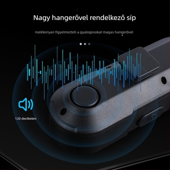 Kerékpár vezeték nélküli hátsó lámpa távirányítóval, USB-C töltés, hevederrel rögzítés, 500 mAh akkumulátor éjszakai kerékpározáshoz