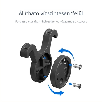 CYCLAMI S11 hátsó lámpa alap univerzális rögzítő tartó kerékpárvázhoz, kompatibil többféle hátsó lámpával
