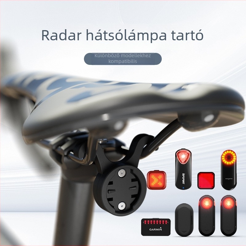 CYCLAMI S11 hátsó lámpa alap univerzális rögzítő tartó kerékpárvázhoz, kompatibil többféle hátsó lámpával