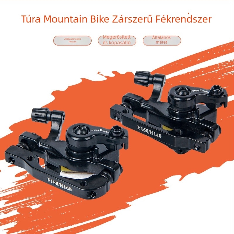 Hegyikerékpár tárcsaféknyereg – mechanikus, első és hátsó, Taiwan Changxing