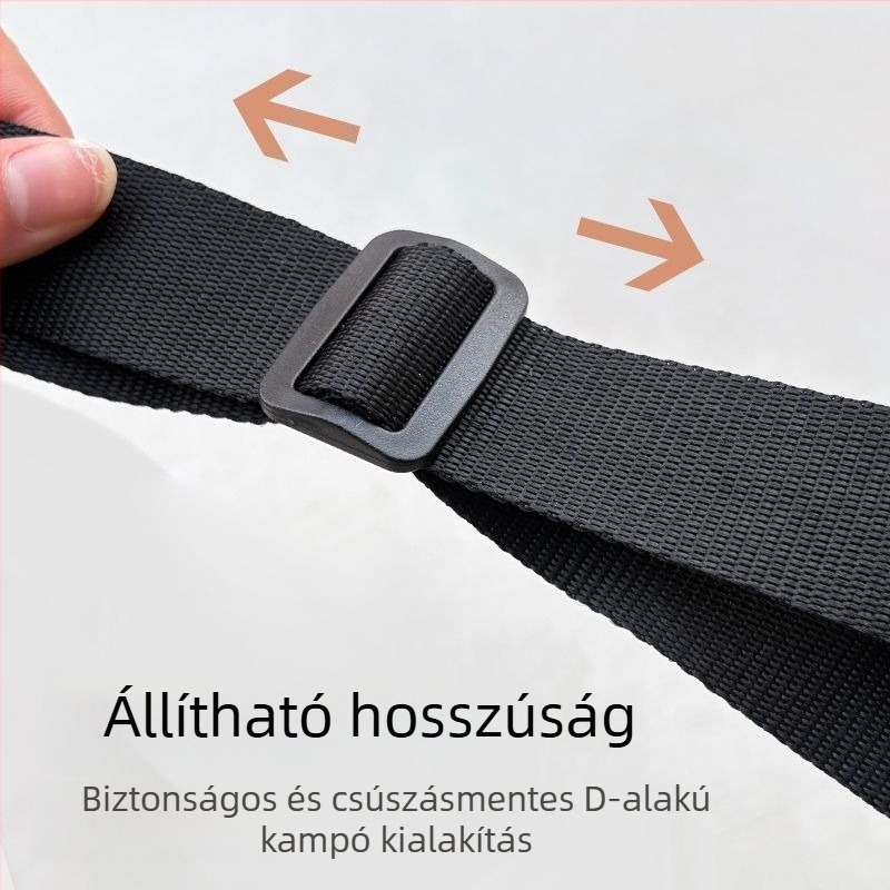Poggyászhoz és jóga matracokhoz használható kötőpánt — állítható csattal, többfunkciós, városi minimalista stílus, 2025 tavasz
